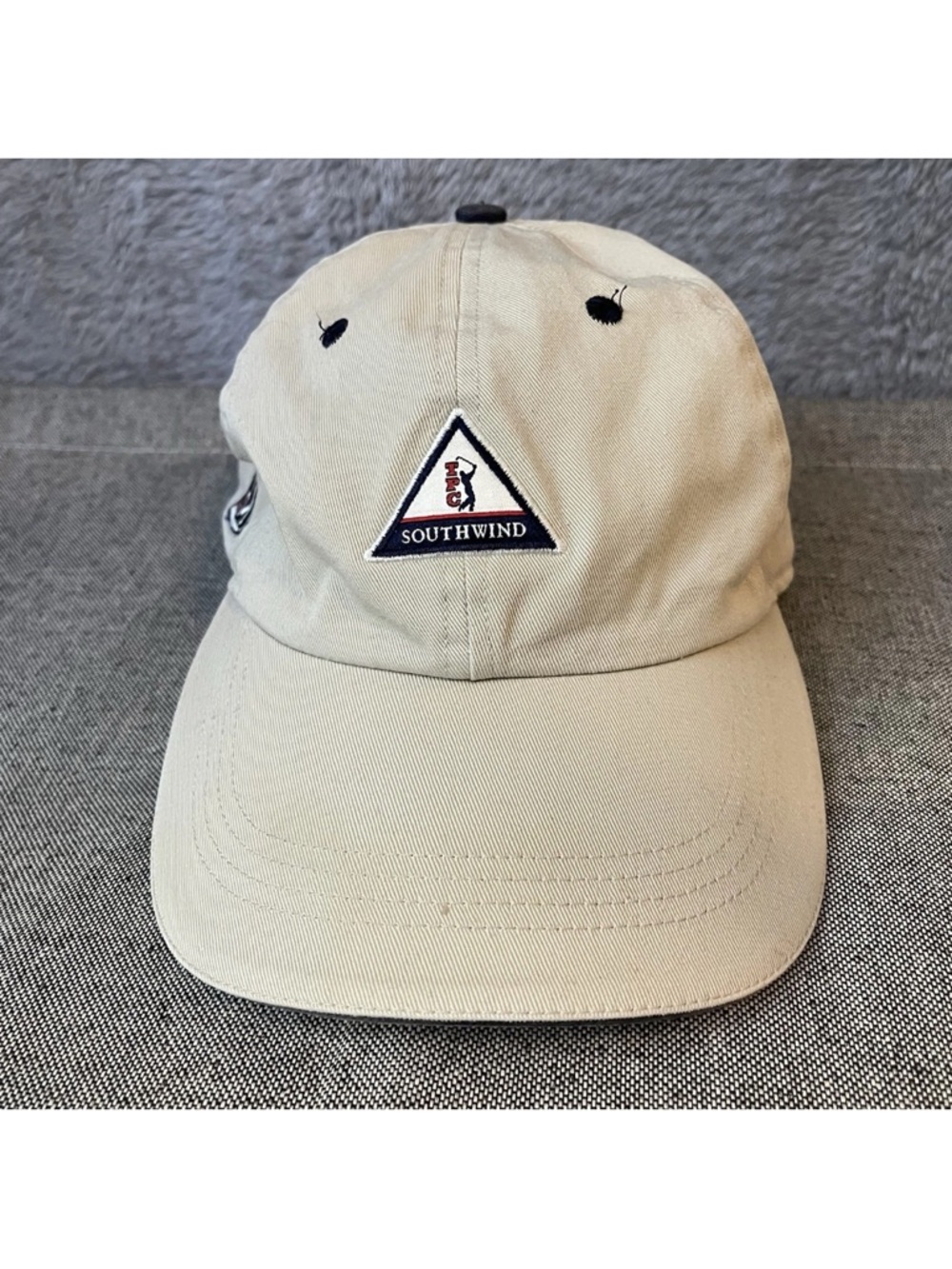 PGA Tour TPC Southwind Khaki Golf Hat Adjustable Dad Cap Memphis